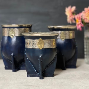 Mate imperial , handmade mate gourd , national emblem