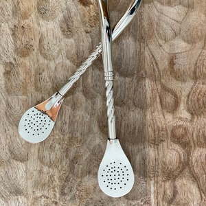 German Silver bombilla  Straw , Bombillon Alpaca for Mate