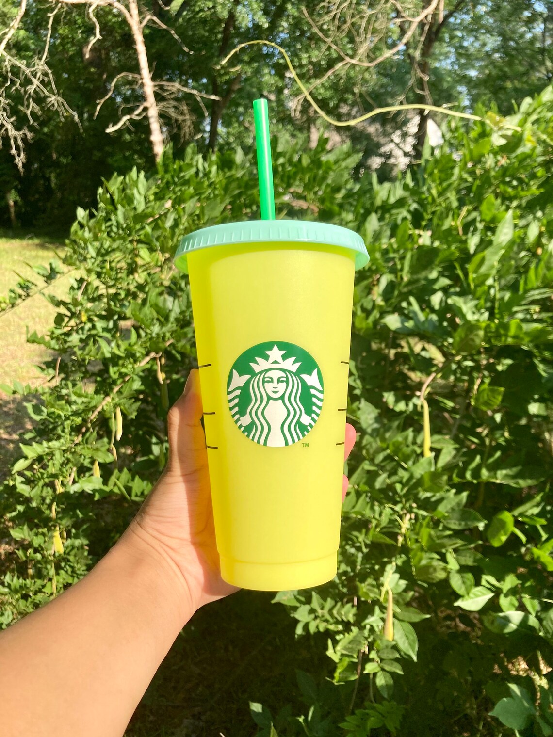 Starbucks Tumbler Cup Color Changing Etsy