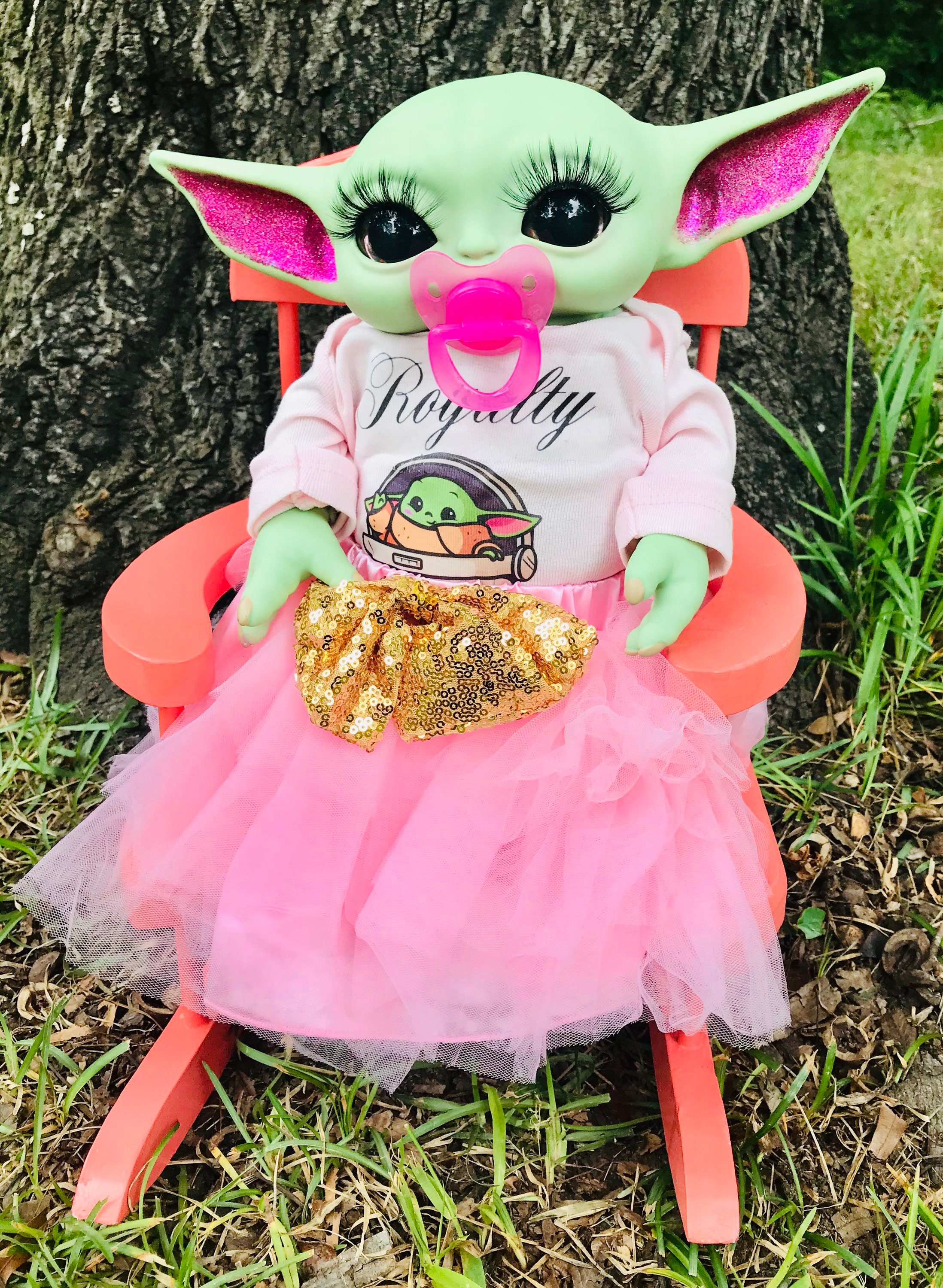 Custom Baby Yoda grogu Reborn Original Body Doll Etsy UK