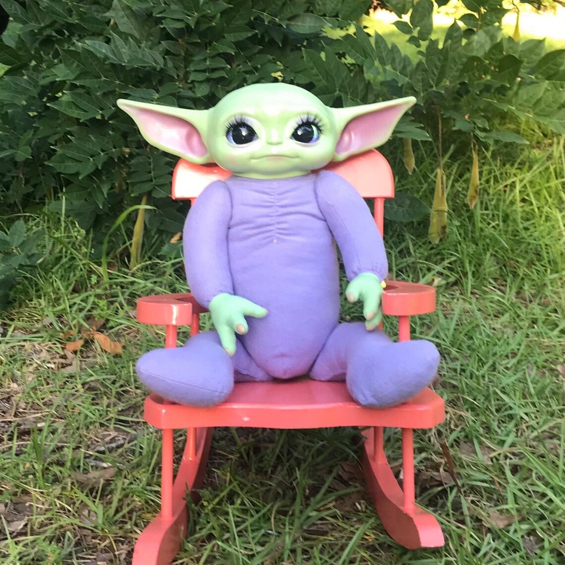 Custom Reborn Grogette / Yodette / Baby Yoda Doll Etsy