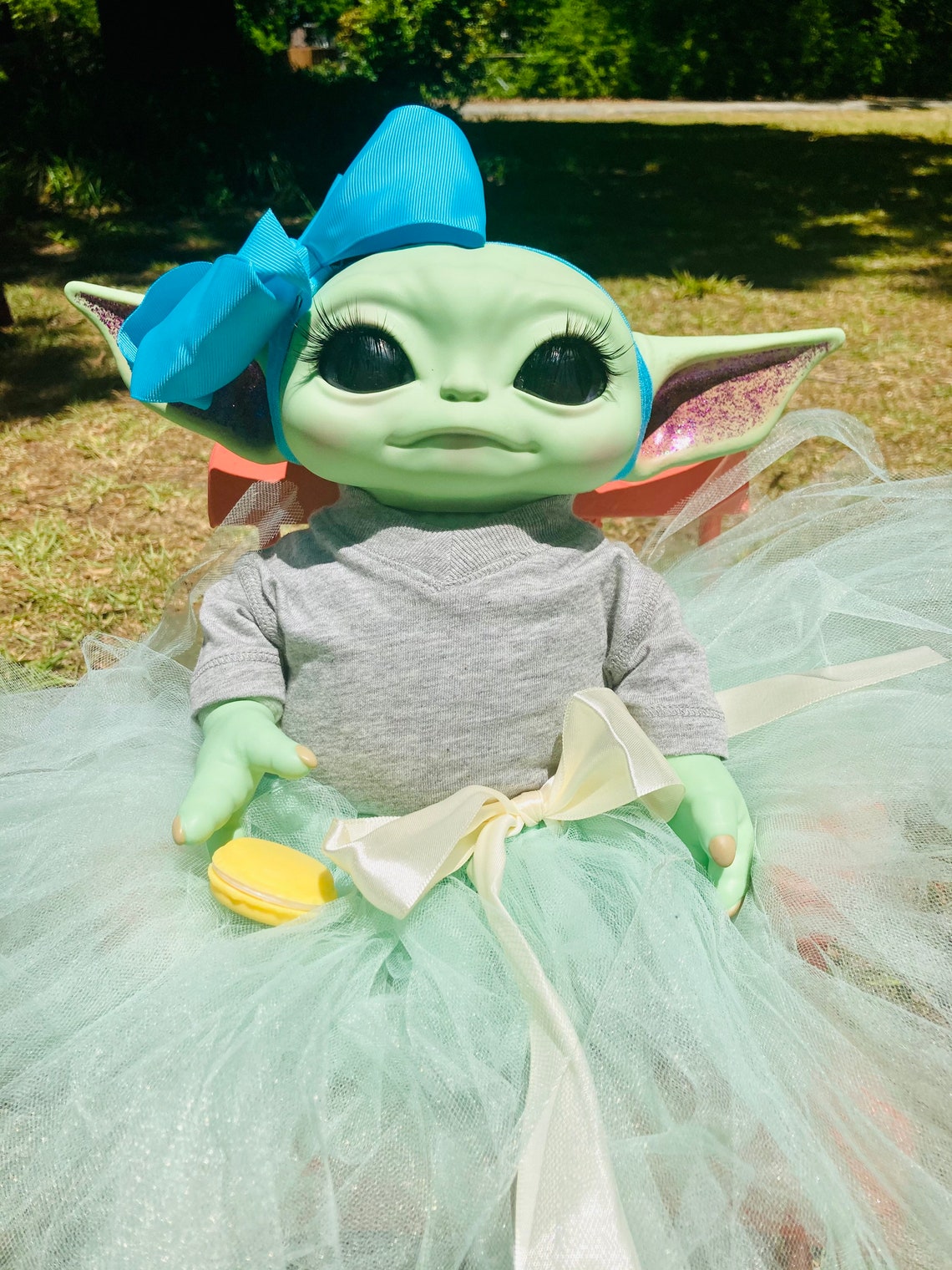 Custom Baby Yoda grogu Reborn Original Body Doll Etsy UK