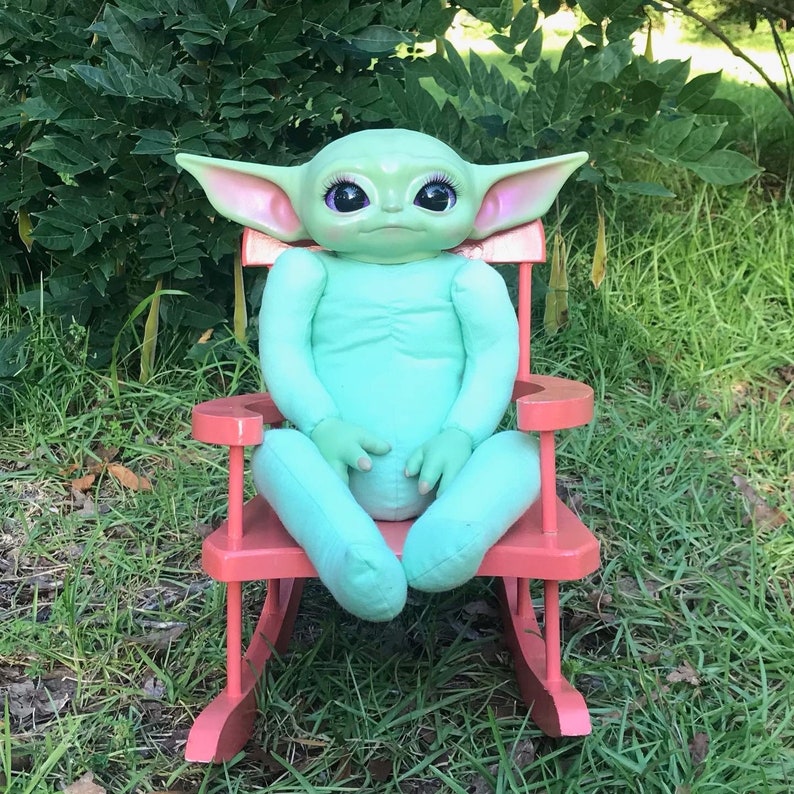 Custom Reborn Grogette/Yodette/Baby Yoda Doll Etsy