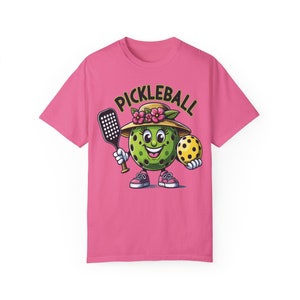 Pickleball Fun ladies T-Shirt - Fun and Whimsical Pickleball Design