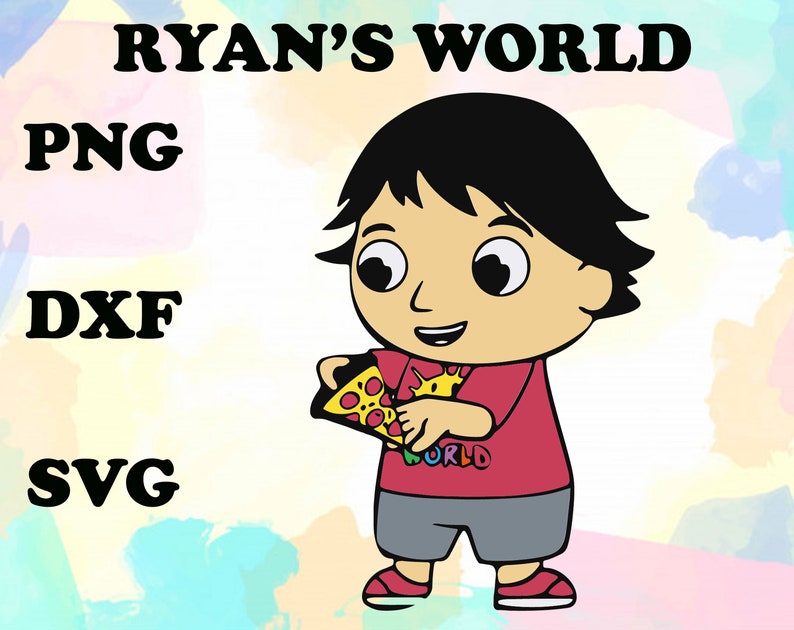 Download Paper Party Supplies Stickers Dxf Ryan S World Digital File For Cricut Ryan S World Svg Png Silhouette