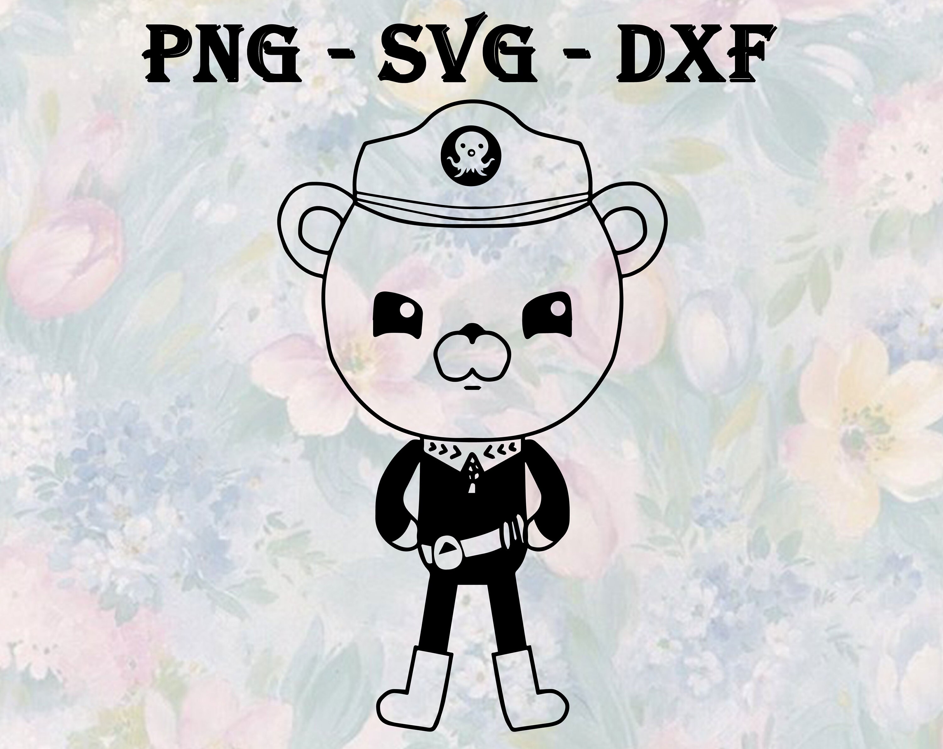 Download Octonauts svg dxf png Octonauts digital silhouette file | Etsy