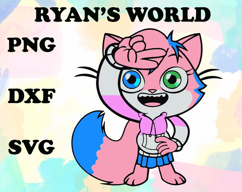 Download Ryan S World Svg Dxf Ryan S World Digital Silhouette Png File For Cricut Stickers Paper Party Supplies Safarni Org