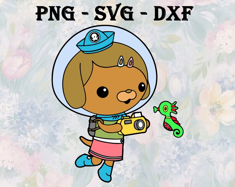 Download Paper Party Supplies Stickers Png Dxf Silhouette Octonauts Svg File For Cricut Octonauts Digital