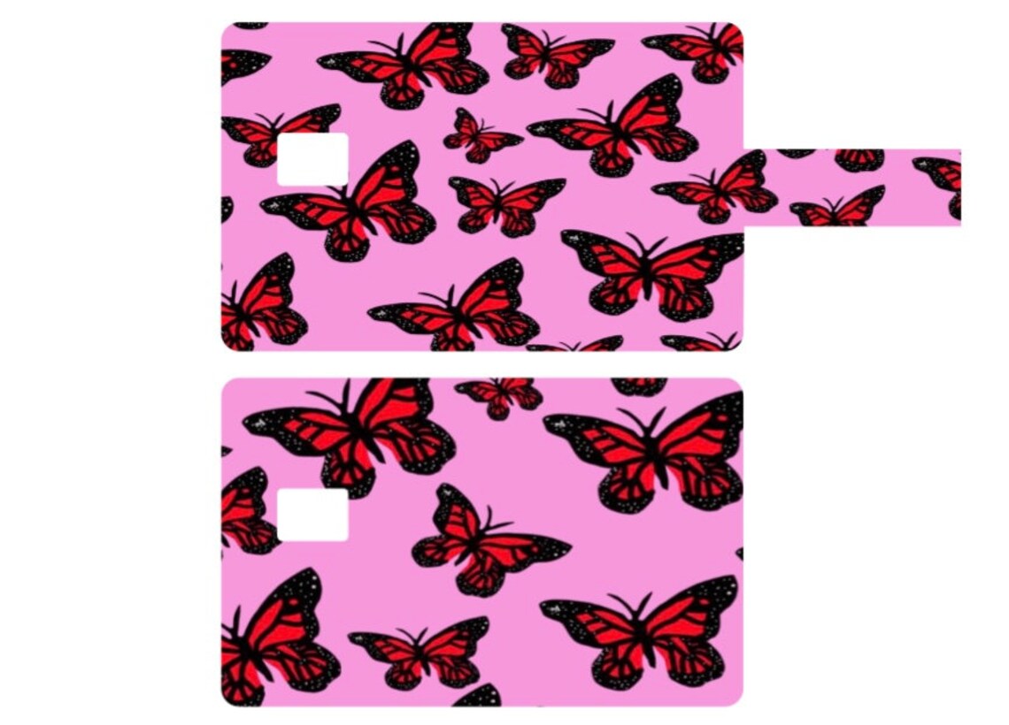 Butterfly Credit Card Skin Debit Card Cover ATM Cover Card Etsy