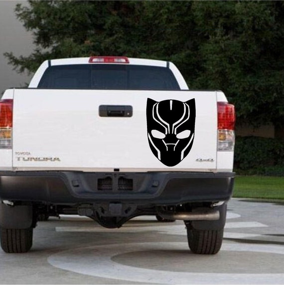 Black Panther Face Vinyl Decal/Sticker Etsy