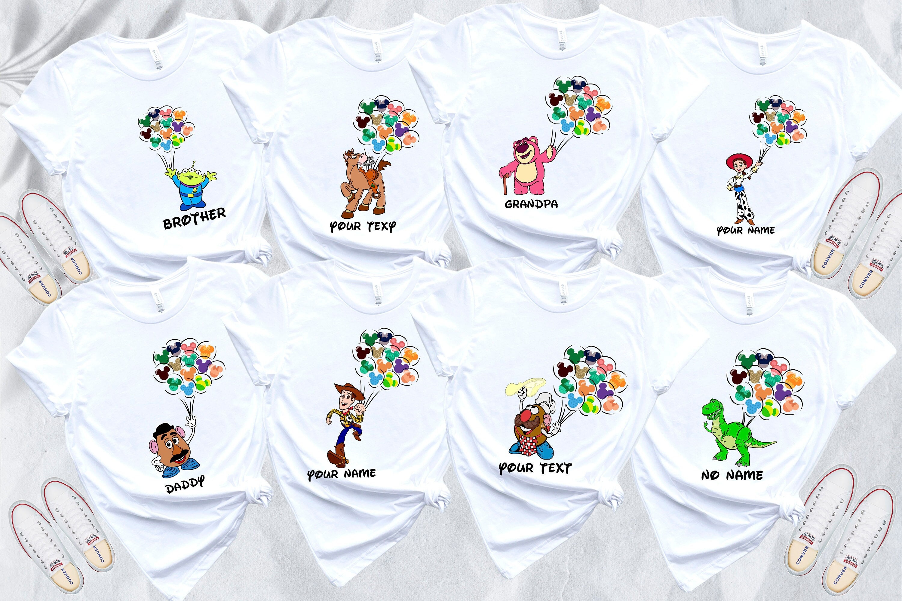 Discover Disney Balloons Shirt, Toy Story Mickey Balloons Shirt