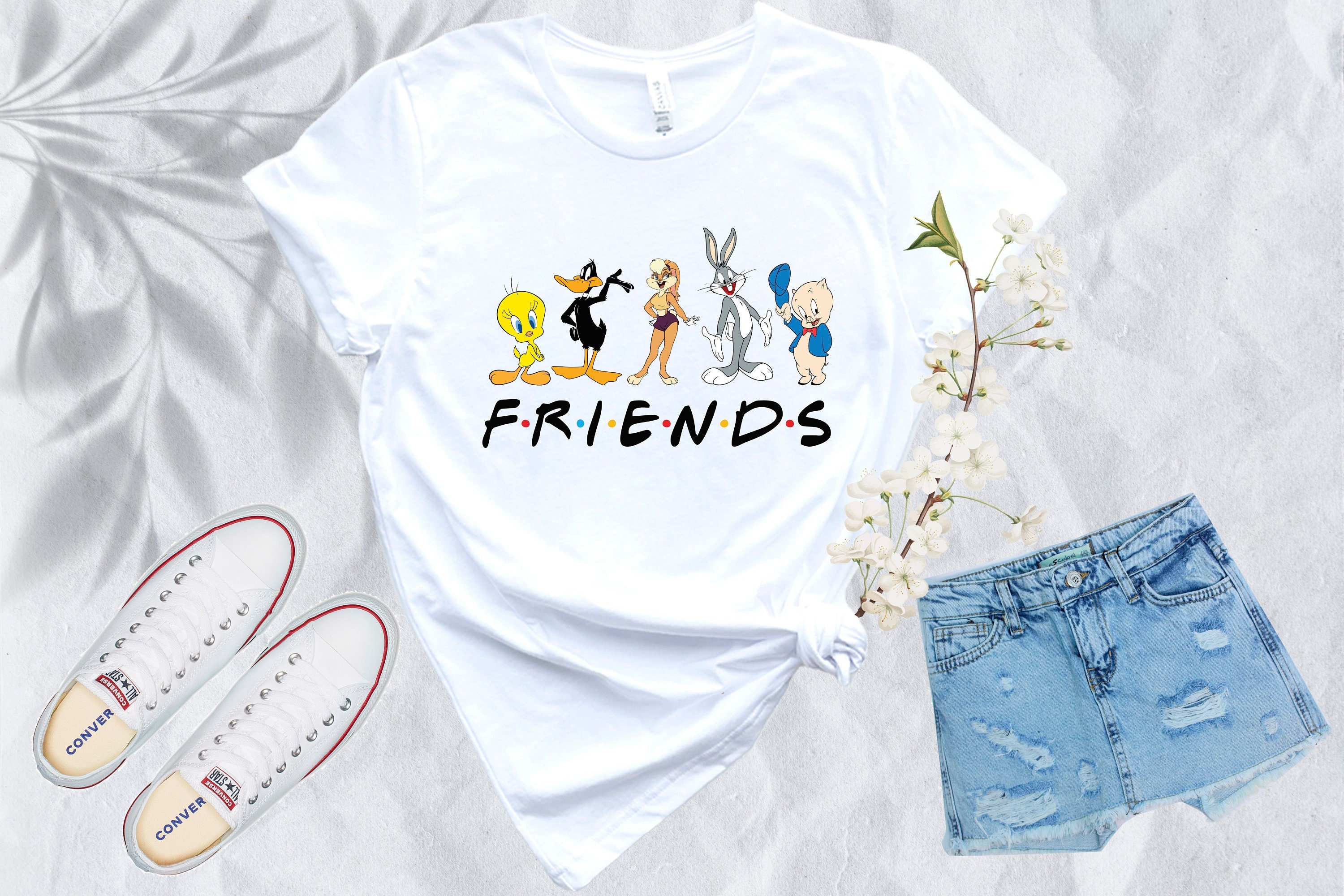 Discover Camiseta Looney Tunes Dibujos Animados Divertidos Vintage para Hombre Mujer