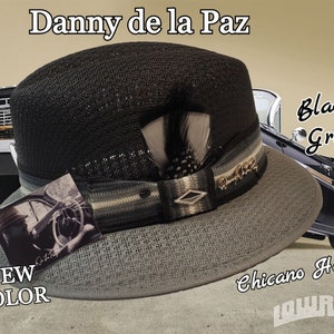 Danny De La Paz signature Two Tone Black Lowrider Hat