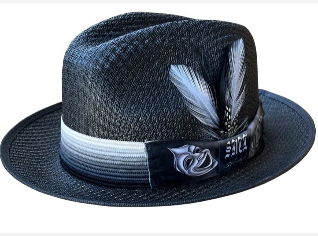 Freddy Negrete Black Lowrider Fedora Etsy