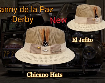 Danny De La Paz  signature Two tone El Jefito Brown and Khaki lowrider Hat