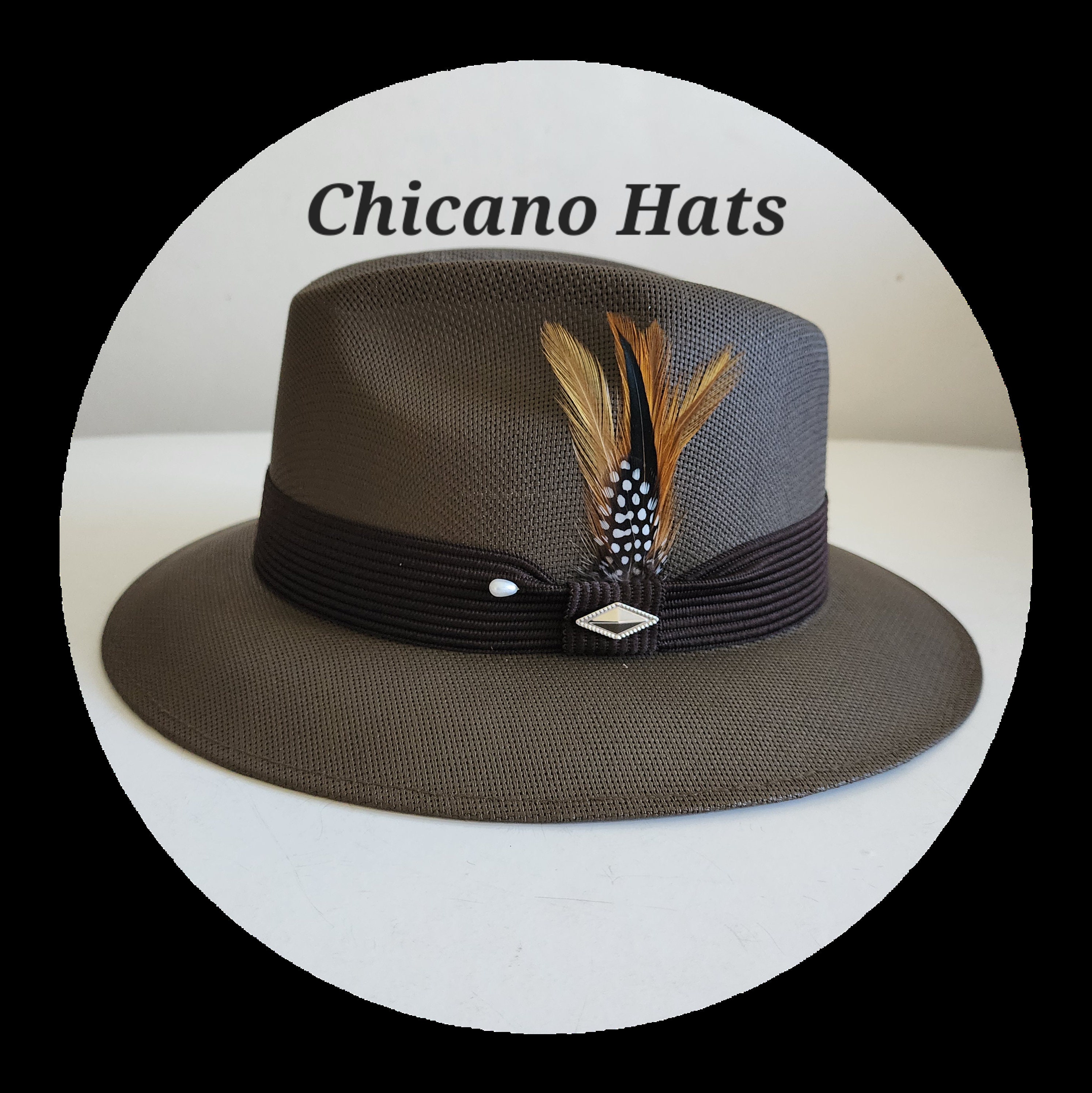 GARCIA HAT【61】ローライダー チカーノ ウエストコースト ブラウン GARCIA HAT / LOWRIDER WOOL HAT