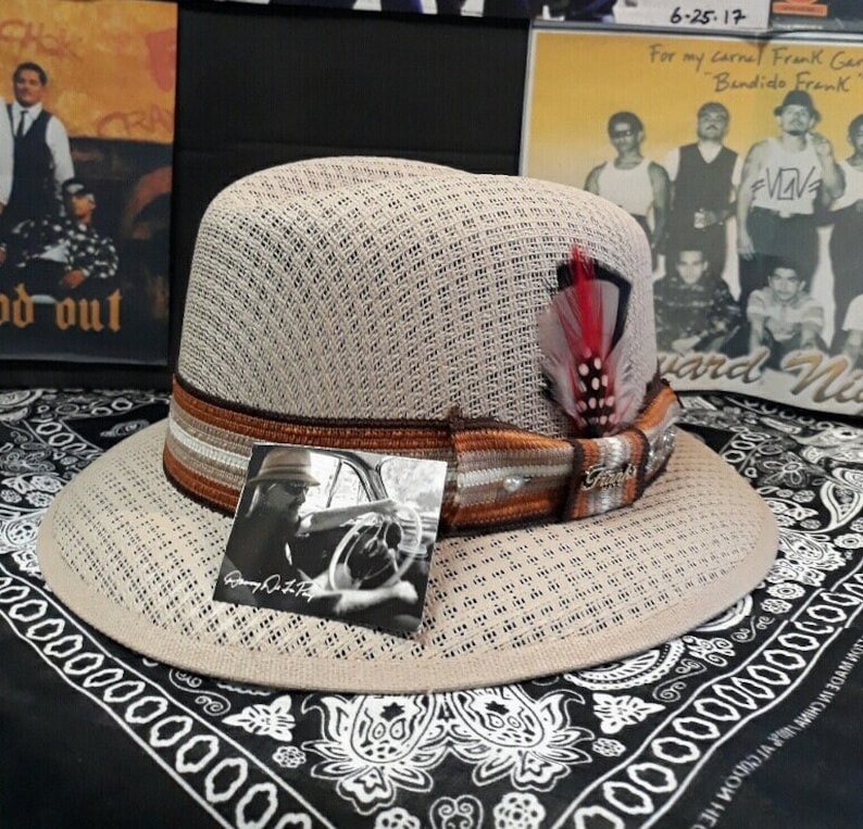 Danny De La Paz signature Khaki Lowrider Hat image 1