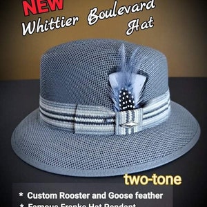 Whittier Boulevard Gray Two Tone Summit Hat