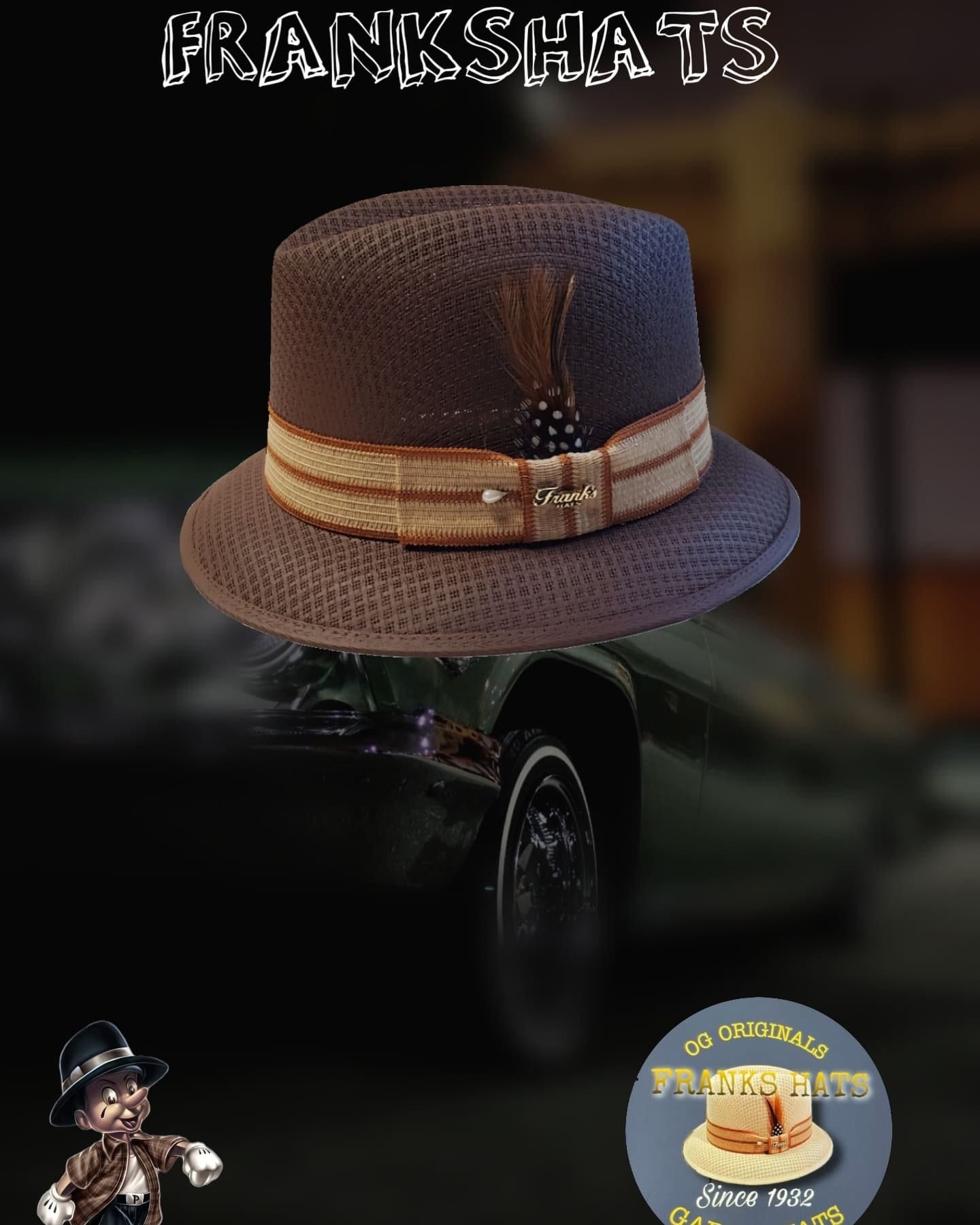 Danny De La Paz Signature Khaki Lowrider Hat - Foto 5