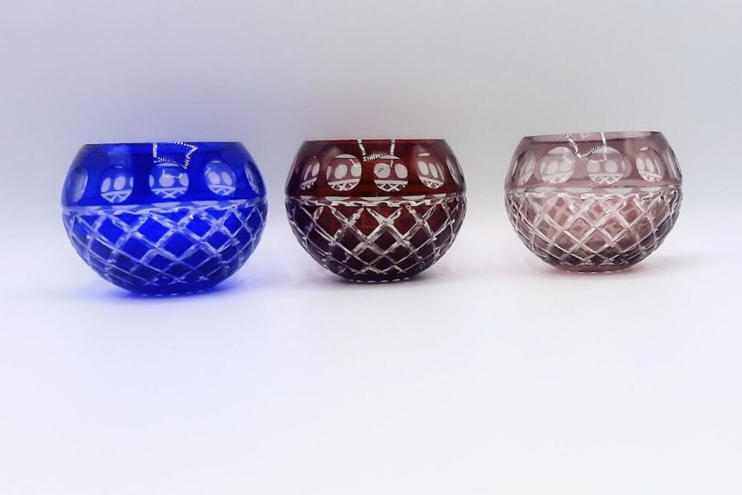 Imperial Estate Cut to Clear Crystal Candle Holders Etsy