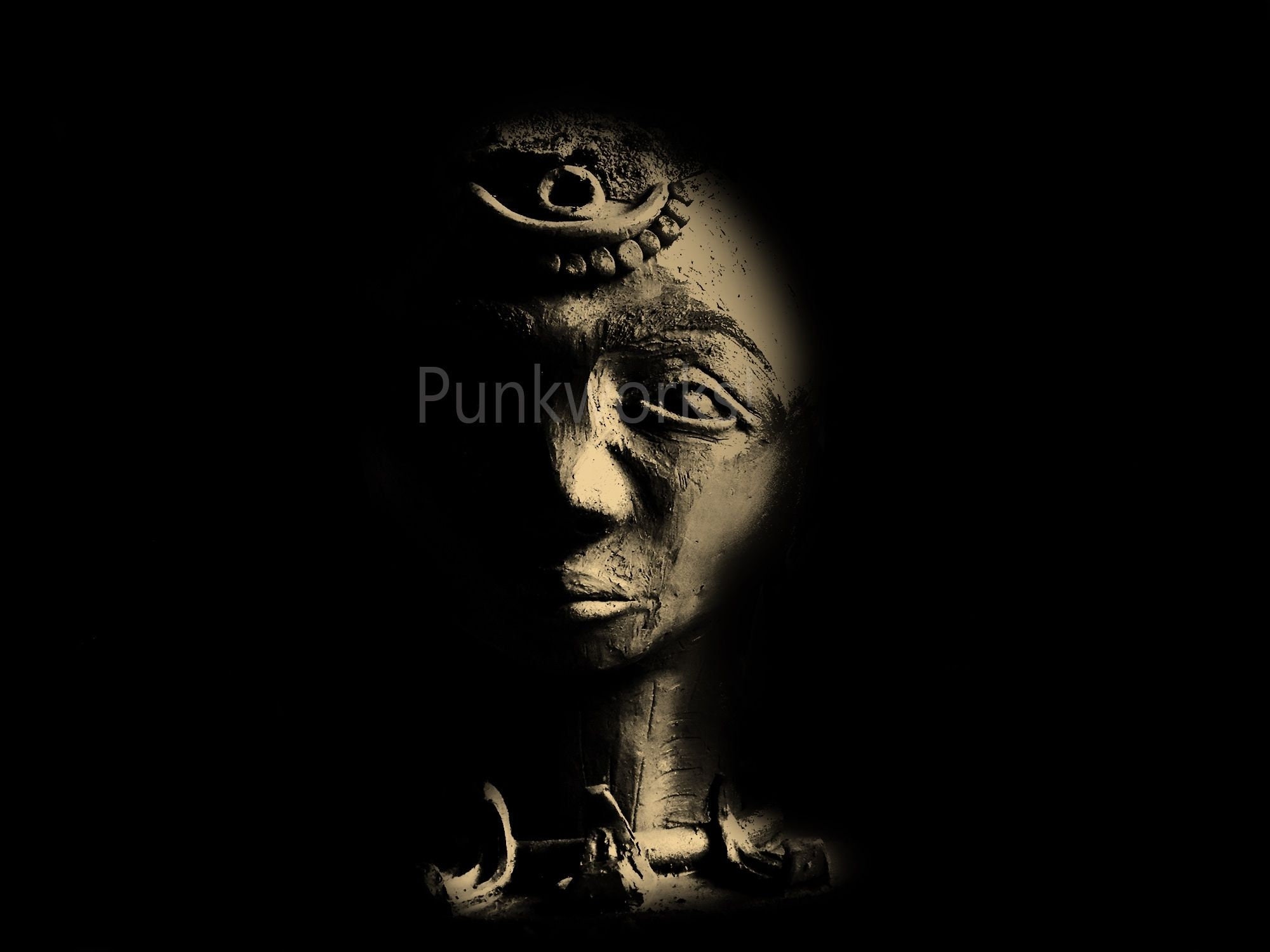 Black and Sepia Modern Contemporary Wall Art Minimalist Etsy