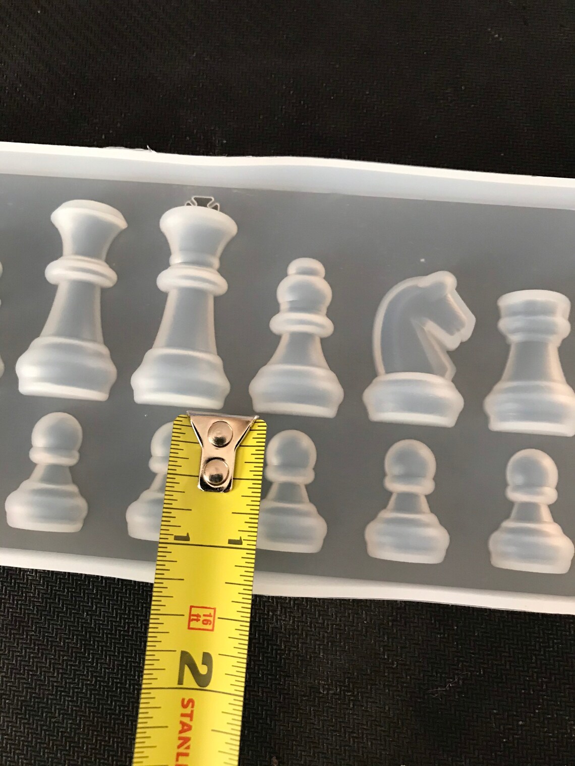 2 Piece New Chess Board Silicone Mold DIY Epoxy Casting Mold Etsy