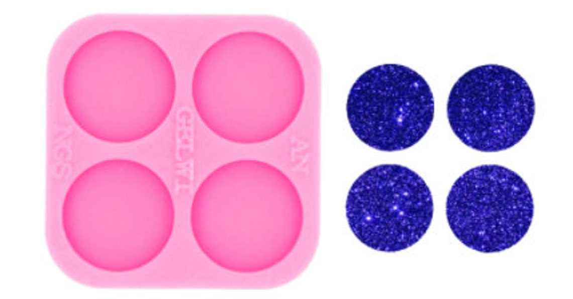 Pop Socket Shiny Glossy 1.5 inch Circle Shape Mold Round Etsy