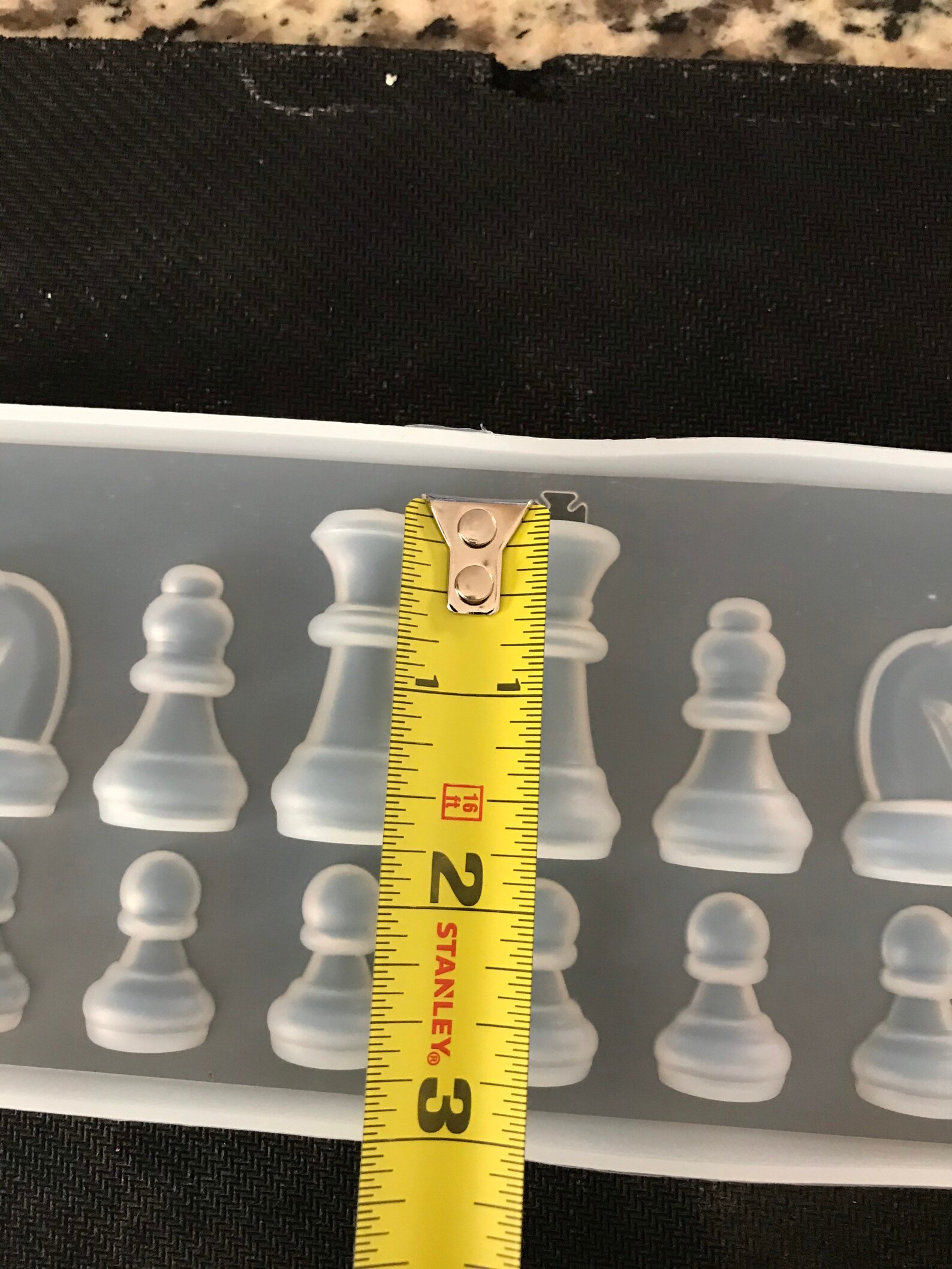 2 Piece New Chess Board Silicone Mold DIY Epoxy Casting Mold Etsy