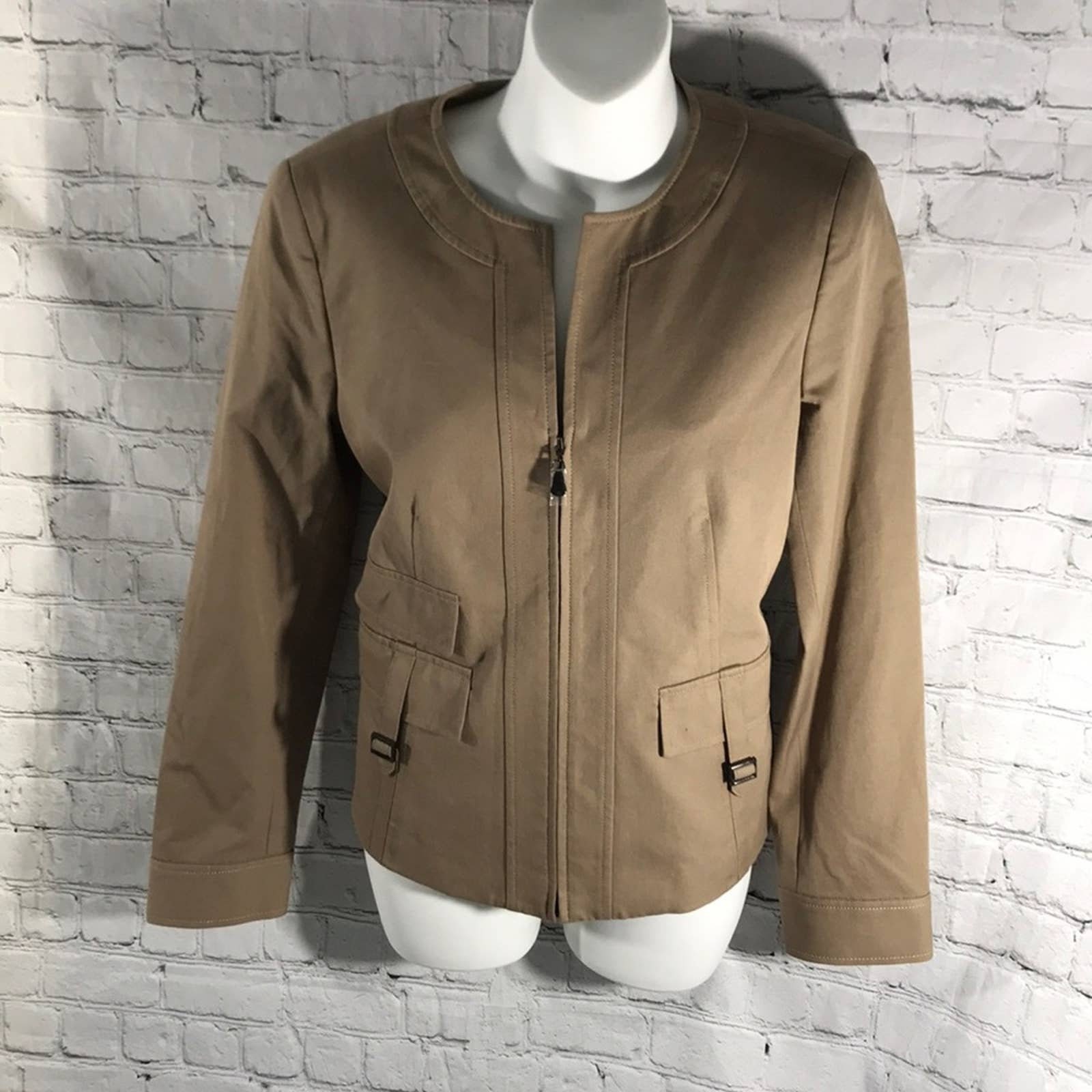 Doncaster Jacket Tan color size 6 NEW | Etsy