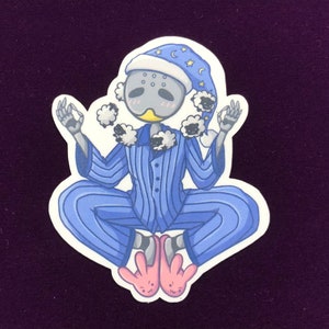 Overwatch Zenyatta Pajama Vinyl Sticker