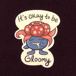 Gloom Pun Vinyl Sticker
