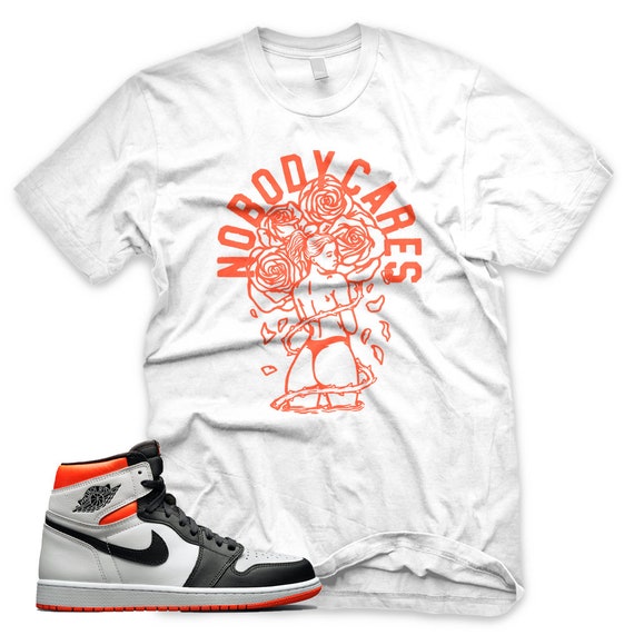 black and orange jordan 1 shirt