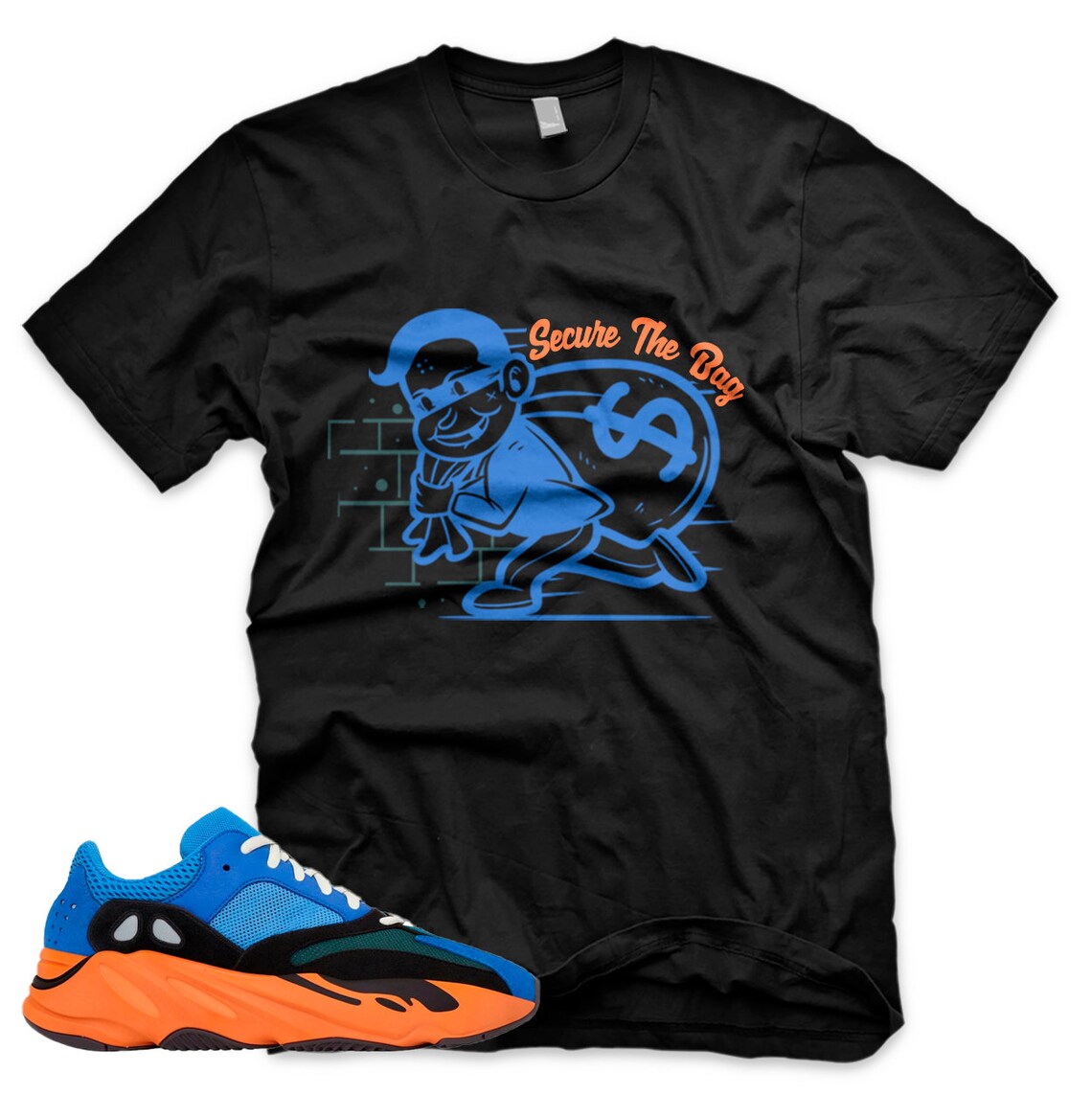 Zapatillas match shirt Yeezy Boost 700 Azul brillante | Etsy
