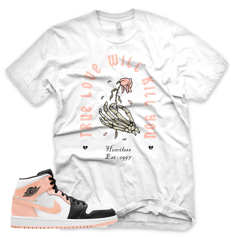 Sneaker Shirt Air Jordan 1 Mid Crimson 