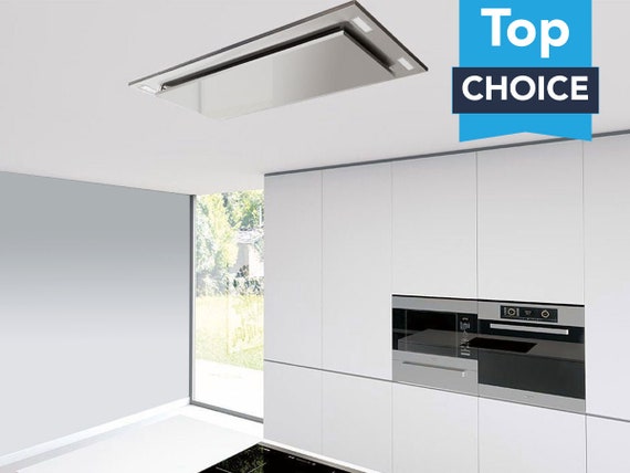 Flush ceiling sale mount range hood