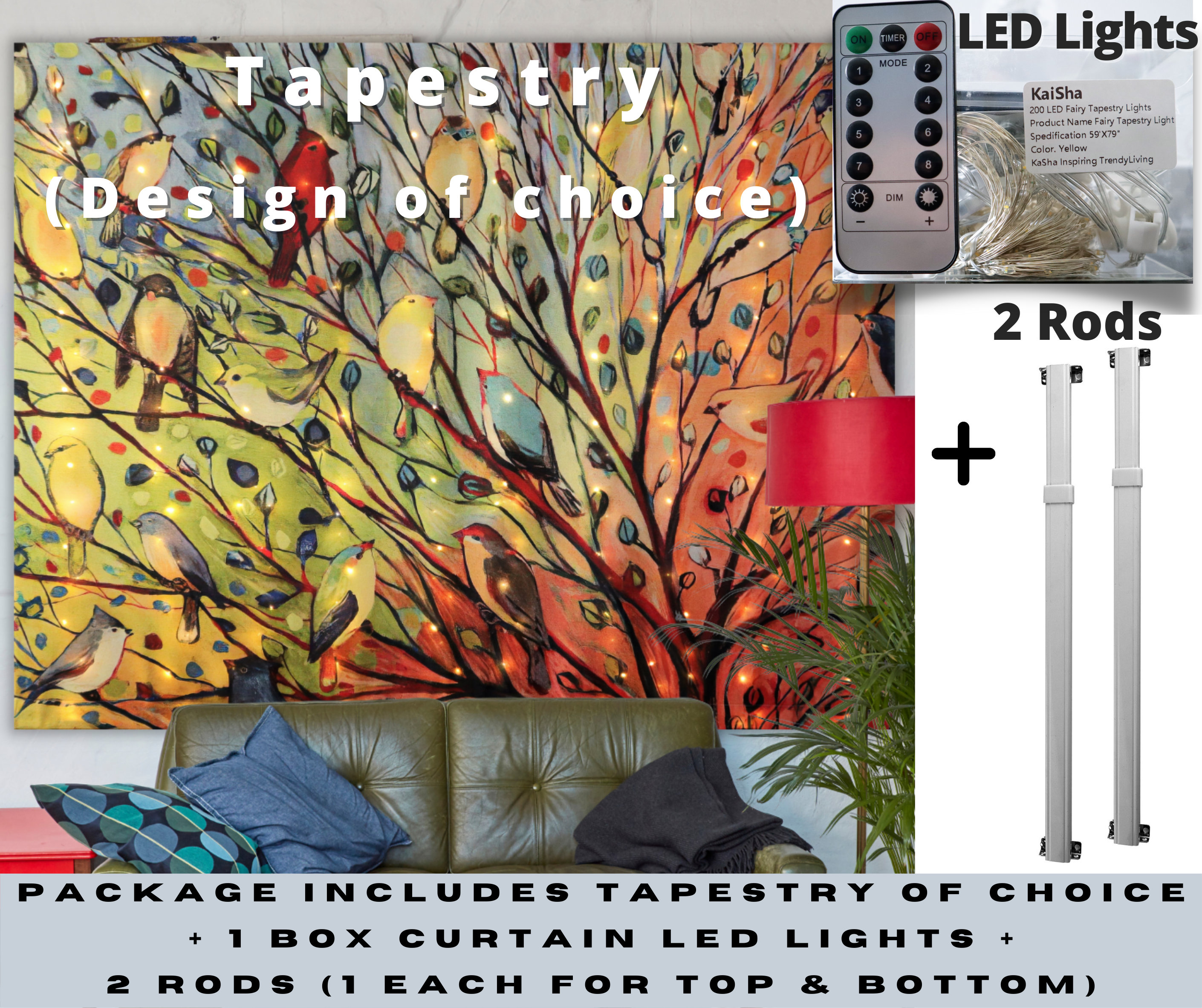 Light up Tapestry Etsy Australia