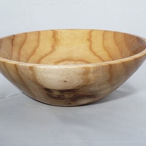 One of a Kind Hand Turned Wood Fruit Bowl