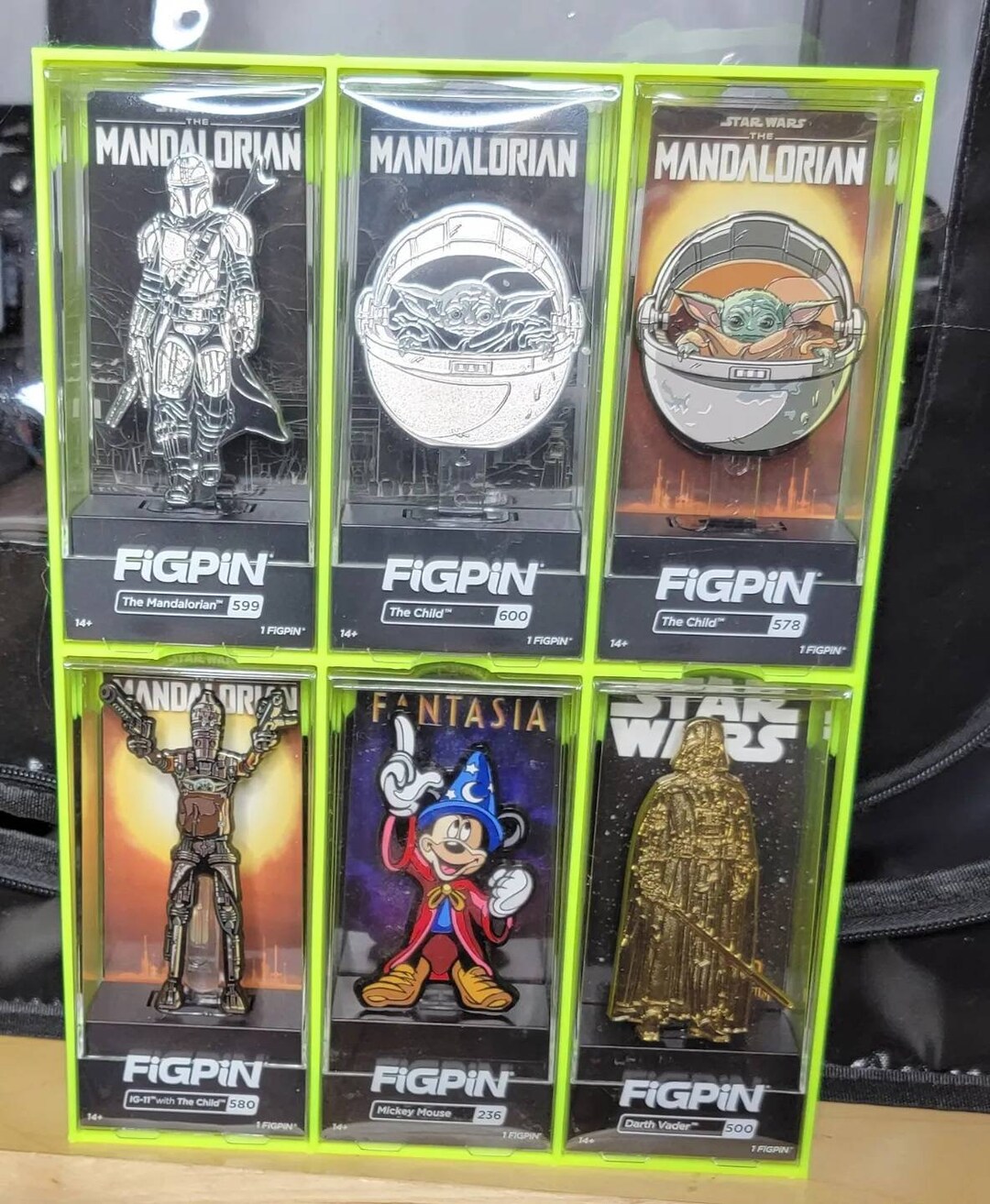 Figpin Display 6 Regular Size Etsy