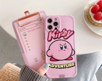 Pink Kirby Cute Cartoon iPhone, iPhone 12 pro max, iPhone 12, iPhone 12 pro, iPhone 11 pro max, iPhone 11