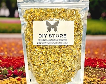 Chamomile Flowers Wild Crafted Dried Tea Bulk ~ Matricaria Recutita