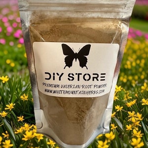 Valerian Root Wild Crafted Powder ~ Valeriana Officinalis
