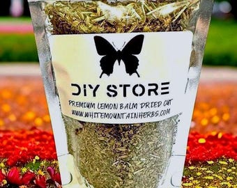Lemon Balm Wild Crafted Leaf Tea Dried Cut Leaves ~ Melissa Officinalis