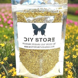 Oregano Leaf Wild Crafted Dried Cut Leaves ~ Origanum Vulgare Greek