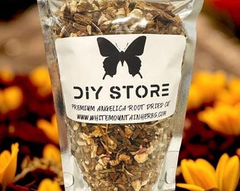 Angelica Root Wildcrafted Dried Cut ~ Angelica Archangelica Officinalis