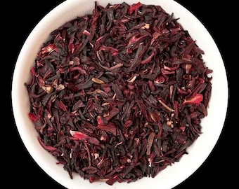 Hibiscus Flower Small Cut Dried Tea ~ Hibiscus Sabdariffa