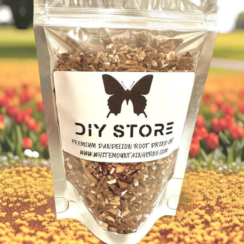 Dandelion Root (Taraxacum officinale) Cut & Sifted - Organic Way LLC