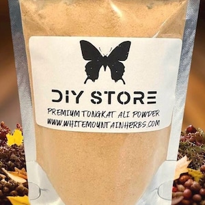 Tongkat Ali, Wildcrafted Fresh Ground Red & Yellow Root Powder ~ Eurycoma Longifolia Jack