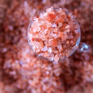 Himalayan Pink Salt ~ Coarse Granules ~ 100% Premium