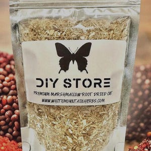 Marshmallow Root Wild Crafted Premium Dried Cut ~ Althaea Officinalis