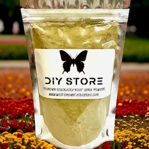 Wild Crafted Echinacea Root & Herb Powder - Echinacea Purpurea